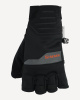 Перчатки Simms Windstopper Half-Finger Glove (; S(18-20); Black)